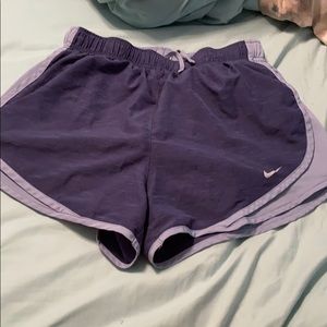 Dri- Fit blue nike shorts